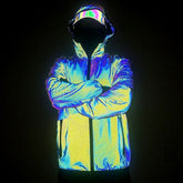 Rave Radiance Reflective Hooded Jacket